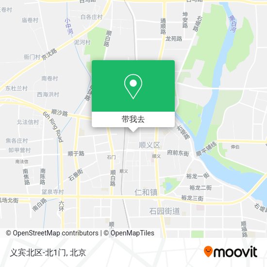 义宾北区-北1门地图