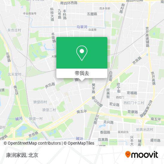 康润家园地图