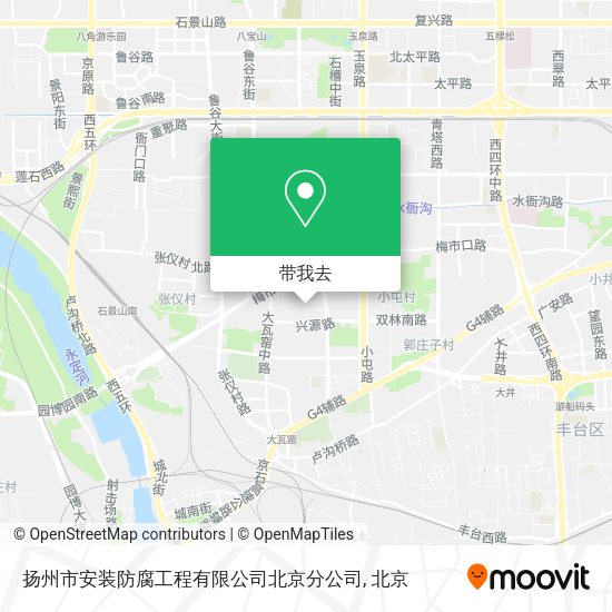 扬州市安装防腐工程有限公司北京分公司地图