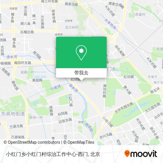 小红门乡小红门村综治工作中心-西门地图