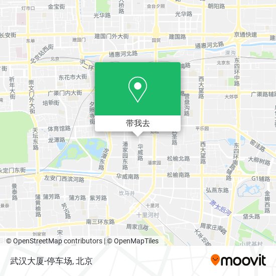 武汉大厦-停车场地图