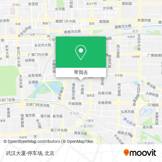 武汉大厦-停车场地图