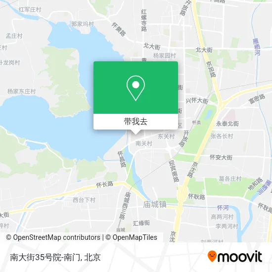 南大街35号院-南门地图