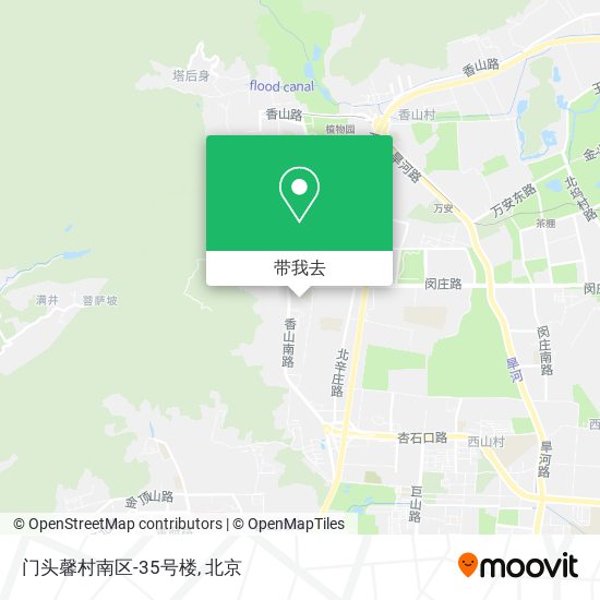门头馨村南区-35号楼地图