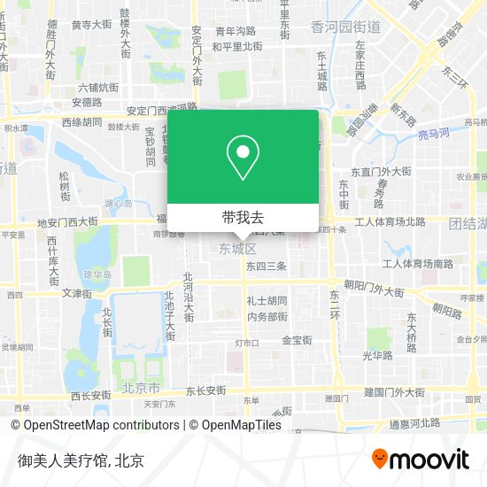 御美人美疗馆地图