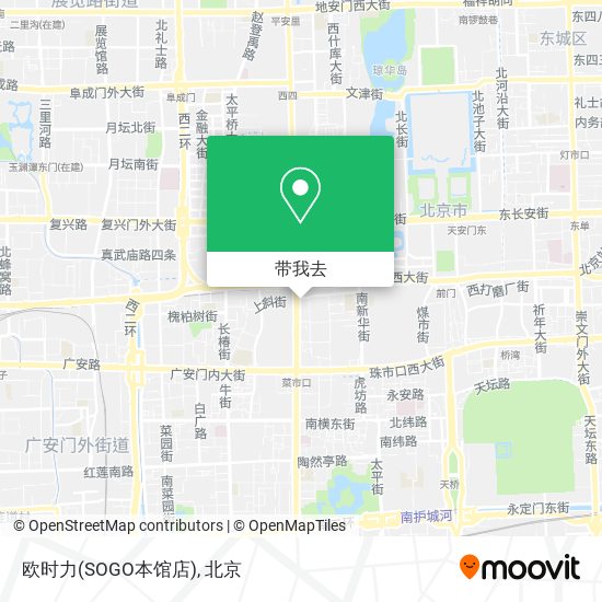 欧时力(SOGO本馆店)地图