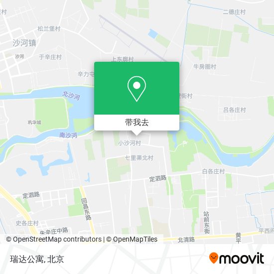 瑞达公寓地图