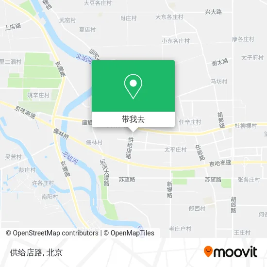供给店路地图