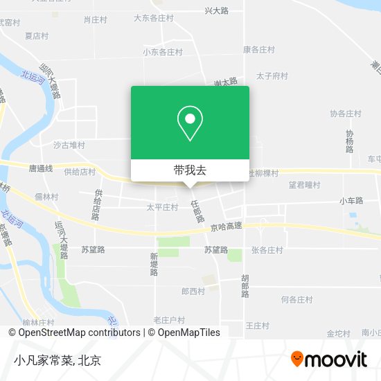 小凡家常菜地图