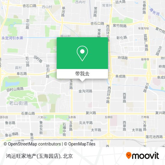 鸿运旺家地产(玉海园店)地图