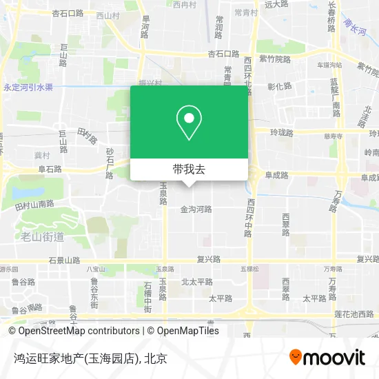 鸿运旺家地产(玉海园店)地图
