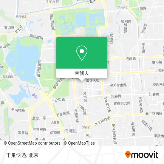 丰巢快递地图