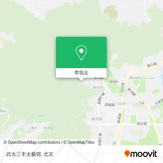 武当三丰太极馆地图