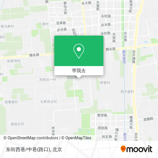 东街西巷/中巷(路口)地图