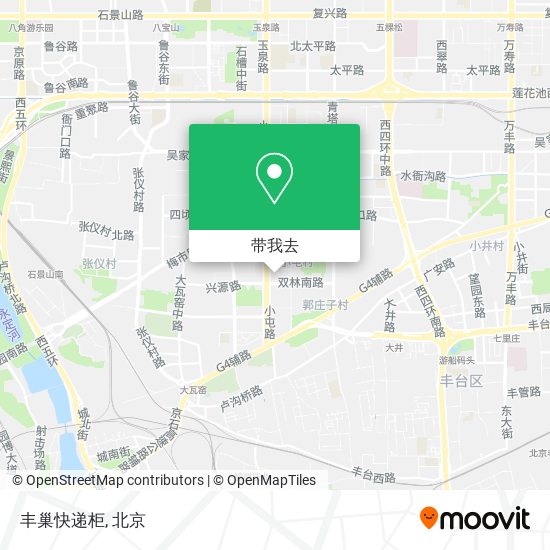 丰巢快递柜地图