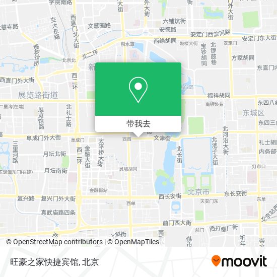 旺豪之家快捷宾馆地图
