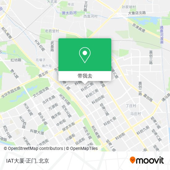IAT大厦-正门地图