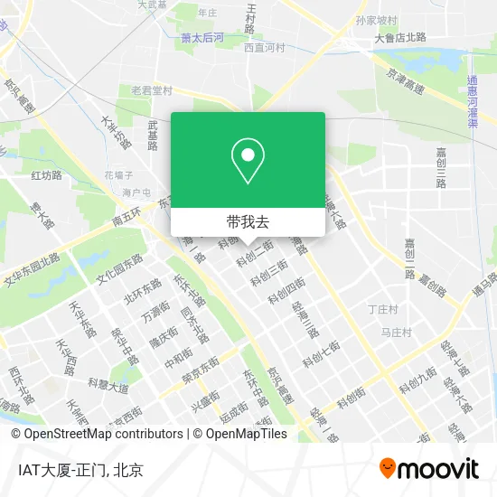 IAT大厦-正门地图