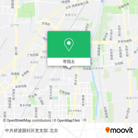 中共碧波园社区党支部地图