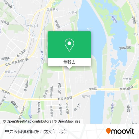 中共长阳镇稻田第四党支部地图
