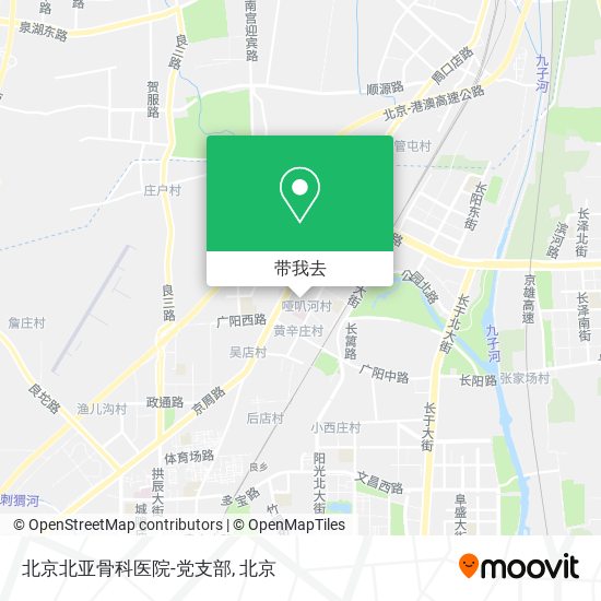 北京北亚骨科医院-党支部地图