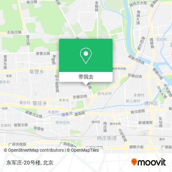 东军庄-20号楼地图