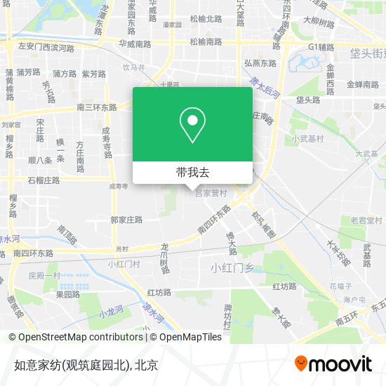 如意家纺(观筑庭园北)地图
