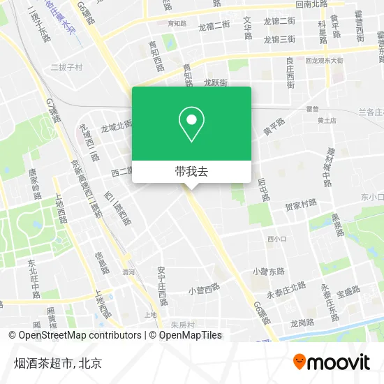 烟酒茶超市地图