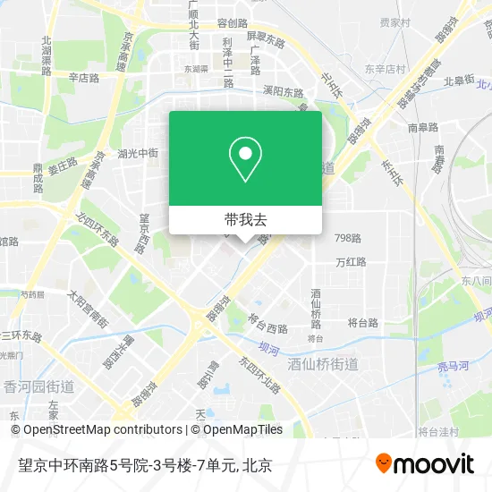 望京中环南路5号院-3号楼-7单元地图