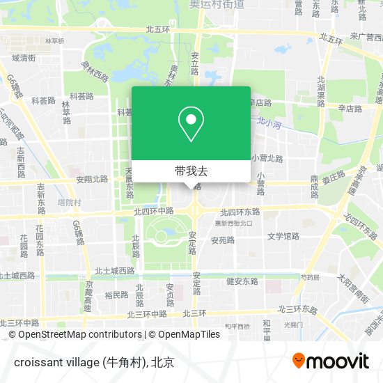 croissant village (牛角村)地图