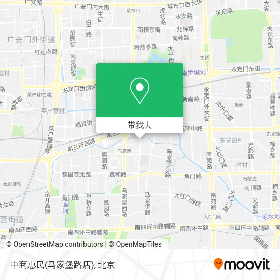 中商惠民(马家堡路店)地图