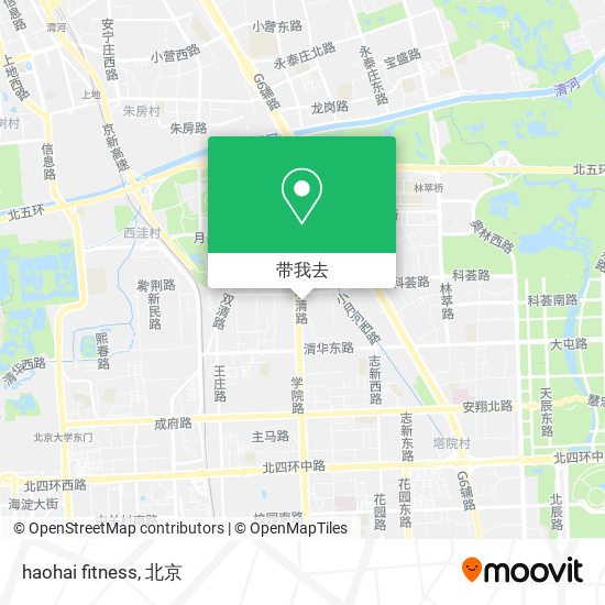 haohai fitness地图