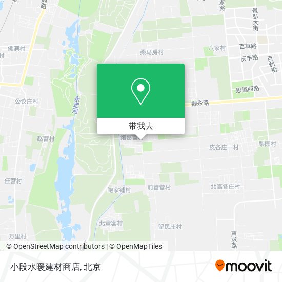 小段水暖建材商店地图