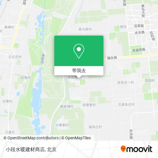 小段水暖建材商店地图