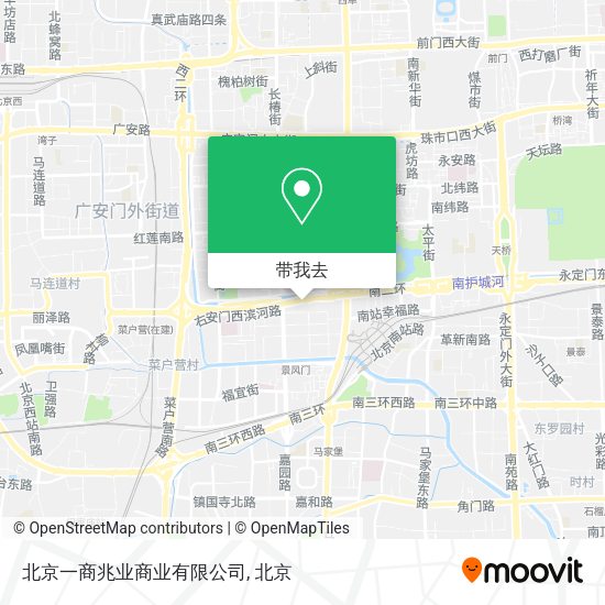 北京一商兆业商业有限公司地图