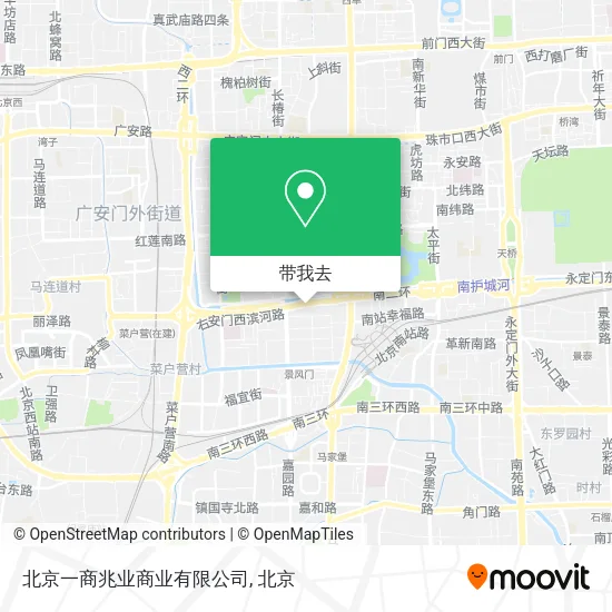 北京一商兆业商业有限公司地图