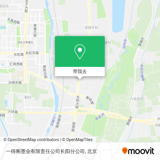 一得阁墨业有限责任公司长阳分公司地图