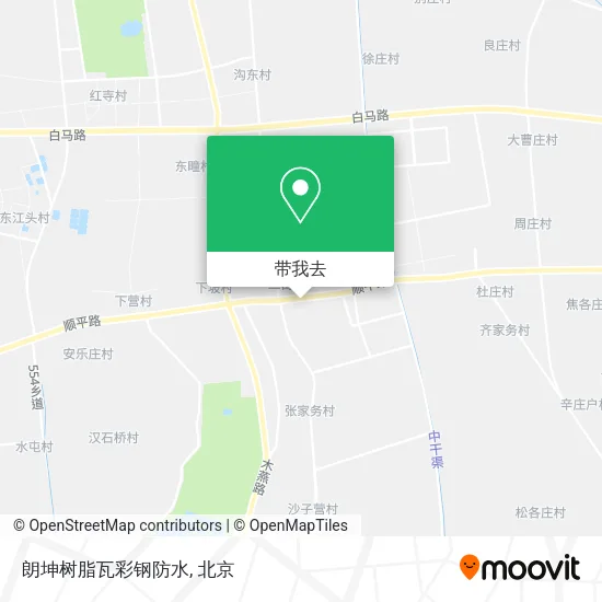 朗坤树脂瓦彩钢防水地图