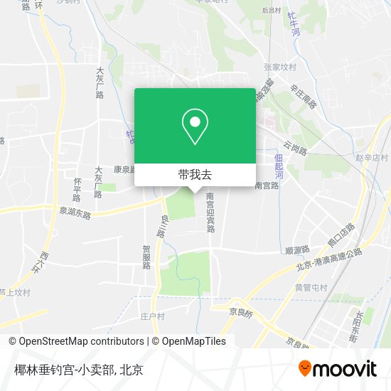 椰林垂钓宫-小卖部地图