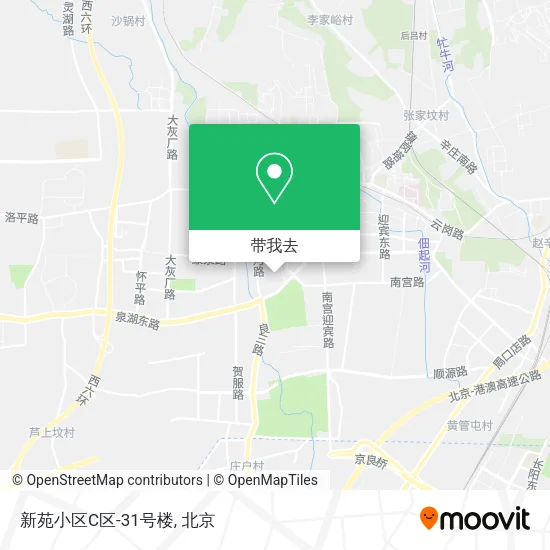 新苑小区C区-31号楼地图