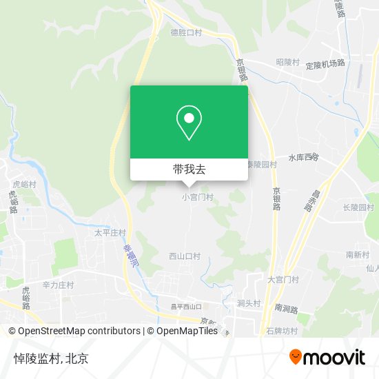 悼陵监村地图