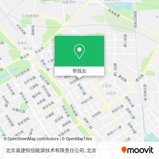 北京嘉捷恒信能源技术有限责任公司地图