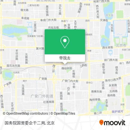 国务院国资委企干二局地图