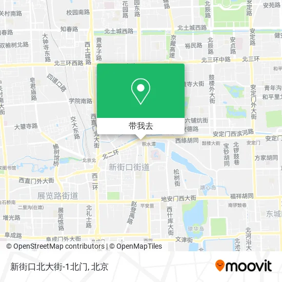 新街口北大街-1北门地图