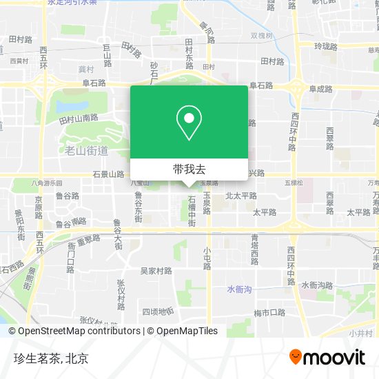 珍生茗茶地图