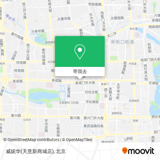 威妮华(天意新商城店)地图