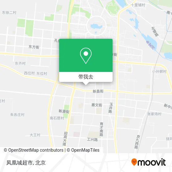 凤凰城超市地图