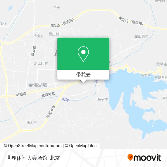 世界休闲大会场馆地图