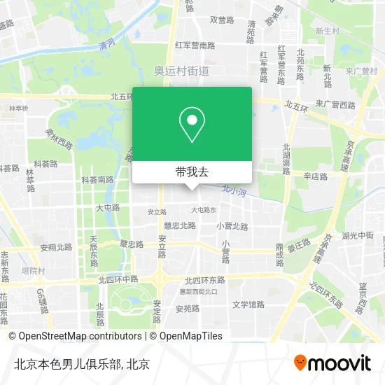 北京本色男儿俱乐部地图