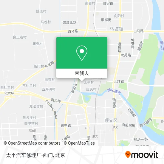 太平汽车修理厂-西门地图